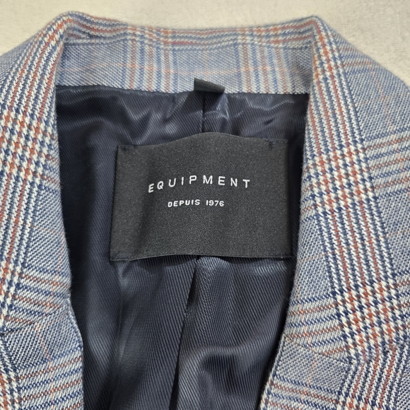 Equipment femme womens Jeanne blazer jacket. Size 8 - Picture 2 of 12